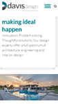 Mobile Screenshot of davisdesign.com